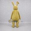 Custom Yellow Rabbit Mascot Costume Adult Full Body Suit for Easter Events Custom Yellow Rabbit Mascot Costume Adult Full Body Suit for Easter Events