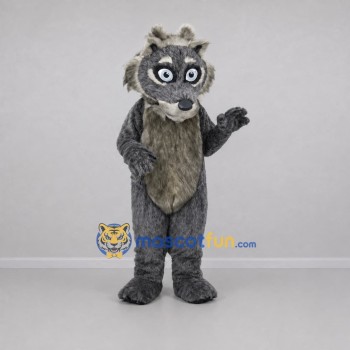 Custom Gray and Black Raccoon Mascot Costume Adult Full Body Suit for Woodland Events Custom Gray and Black Raccoon Mascot Costume Adult Full Body Suit for Woodland Events