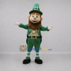 Custom Green and Gold Leprechaun Mascot Costume Adult Full Body Suit for St Patricks Day Events Custom Green and Gold Leprechaun Mascot Costume Adult Full Body Suit for St Patricks Day Events