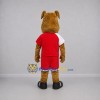Custom Brown and Red Dog Mascot Costume Adult Full Body Suit for Sports Events Custom Brown and Red Dog Mascot Costume Adult Full Body Suit for Sports Events