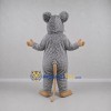 Custom Gray and White Mouse Mascot Costume Adult Full Body Suit for School Events Custom Gray and White Mouse Mascot Costume Adult Full Body Suit for School Events
