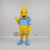 Custom Yellow and Blue Butterfly Mascot Costume Adult Full Body Suit for Nature Events Custom Yellow and Blue Butterfly Mascot Costume Adult Full Body Suit for Nature Events