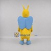 Custom Yellow and Blue Butterfly Mascot Costume Adult Full Body Suit for Nature Events Custom Yellow and Blue Butterfly Mascot Costume Adult Full Body Suit for Nature Events