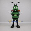 Custom Green and Black Butterfly Mascot Costume Adult Full Body Suit for School Events Custom Green and Black Butterfly Mascot Costume Adult Full Body Suit for School Events