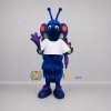 Custom Blue and Purple Butterfly Mascot Costume Adult Full Body Suit for Nature Events Custom Blue and Purple Butterfly Mascot Costume Adult Full Body Suit for Nature Events