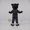 Custom Black and White Panther Mascot Costume Adult Full Body Suit for Sports Events Custom Black and White Panther Mascot Costume Adult Full Body Suit for Sports Events