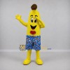 Custom Yellow and Blue Banana Mascot Costume Adult Full Body Suit for Food Festivals Custom Yellow and Blue Banana Mascot Costume Adult Full Body Suit for Food Festivals