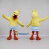 Custom Yellow and Blue Duckling Mascot Costume Adult Full Body Suit for Spring Events Custom Yellow and Blue Duckling Mascot Costume Adult Full Body Suit for Spring Events