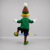 Custom Green and Red Christmas Elf Mascot Costume Adult Full Body Suit for Christmas Events Custom Green and Red Christmas Elf Mascot Costume Adult Full Body Suit for Christmas Events