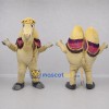 Custom Tan and Purple Camel Mascot Costume Adult Full Body Suit for Desert Events Custom Tan and Purple Camel Mascot Costume Adult Full Body Suit for Desert Events