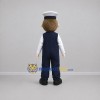 Custom Navy Blue and White Sailor Mascot Costume Adult Full Body Suit for Marine Events Custom Navy Blue and White Sailor Mascot Costume Adult Full Body Suit for Marine Events