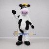 Custom Black and White Cow Mascot Costume Adult Full Body Suit for Farm Events Custom Black and White Cow Mascot Costume Adult Full Body Suit for Farm Events
