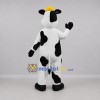 Custom Black and White Cow Mascot Costume Adult Full Body Suit for Farm Events Custom Black and White Cow Mascot Costume Adult Full Body Suit for Farm Events