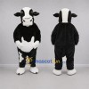 Custom Black and White Cow Mascot Costume Adult Full Body Suit for Farm Events Custom Black and White Cow Mascot Costume Adult Full Body Suit for Farm Events