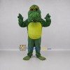 Custom Green and Yellow Crocodile Mascot Costume Adult Full Body Suit for Reptile Events Custom Green and Yellow Crocodile Mascot Costume Adult Full Body Suit for Reptile Events