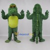 Custom Green and Yellow Crocodile Mascot Costume Adult Full Body Suit for Reptile Events Custom Green and Yellow Crocodile Mascot Costume Adult Full Body Suit for Reptile Events