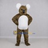 Custom Brown and White Koala Mascot Costume Adult Full Body Suit for Wildlife Events Custom Brown and White Koala Mascot Costume Adult Full Body Suit for Wildlife Events