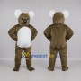 Custom Brown and White Koala Mascot Costume Adult Full Body Suit for Wildlife Events