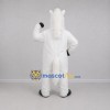 Custom White and Gold Unicorn Mascot Costume Adult Full Body Suit for Fantasy Events Custom White and Gold Unicorn Mascot Costume Adult Full Body Suit for Fantasy Events