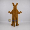 Custom Brown and White Kangaroo Mascot Costume Adult Full Body Suit for Wildlife Events Custom Brown and White Kangaroo Mascot Costume Adult Full Body Suit for Wildlife Events
