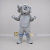 Custom Gray Elephant Mascot Costume Adult Full Body Suit for Wildlife Events Custom Gray Elephant Mascot Costume Adult Full Body Suit for Wildlife Events