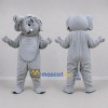 Custom Gray Elephant Mascot Costume Adult Full Body Suit for Wildlife Events Custom Gray Elephant Mascot Costume Adult Full Body Suit for Wildlife Events