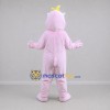 Custom Pink and Yellow Dinosaur Mascot Costume Adult Full Body Suit for Dinosaur Parties Custom Pink and Yellow Dinosaur Mascot Costume Adult Full Body Suit for Dinosaur Parties