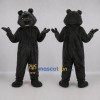 Custom Black Bear Mascot Costume Adult Full Body Suit for Wildlife Events Custom Black Bear Mascot Costume Adult Full Body Suit for Wildlife Events