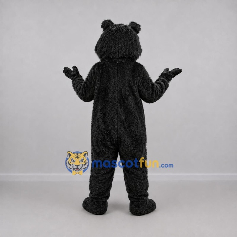 Custom Black Bear Mascot Costume Adult Full Body Suit for Wildlife Events Custom Black Bear Mascot Costume Adult Full Body Suit for Wildlife Events