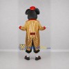 Custom Black and Gold Ringmaster Mouse Mascot Costume Adult Full Body Suit for Circus Events Custom Black and Gold Ringmaster Mouse Mascot Costume Adult Full Body Suit for Circus Events