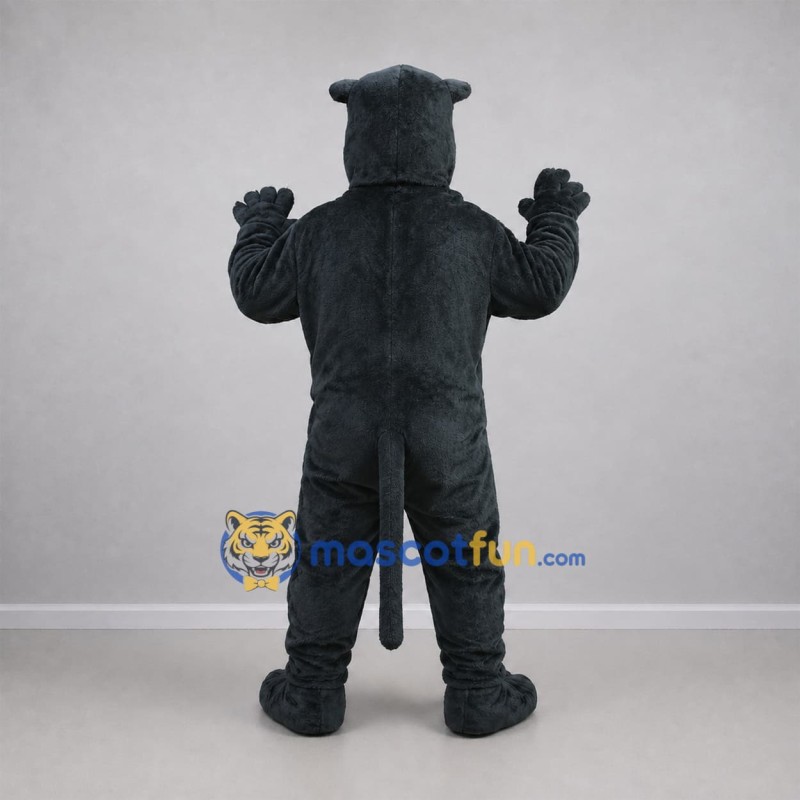 Custom Black Panther Mascot Costume Adult Full Body Suit for Sports Events Custom Black Panther Mascot Costume Adult Full Body Suit for Sports Events