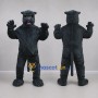 Custom Black Panther Mascot Costume Adult Full Body Suit for Sports Events