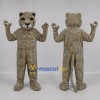 Custom Tan and Black Leopard Mascot Costume Adult Full Body Suit for Wildlife Events Custom Tan and Black Leopard Mascot Costume Adult Full Body Suit for Wildlife Events