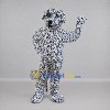 Custom Black and White Dalmatian Dog Mascot Costume Adult Full Body Suit for Pet Events Custom Black and White Dalmatian Dog Mascot Costume Adult Full Body Suit for Pet Events