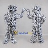Custom Black and White Dalmatian Dog Mascot Costume Adult Full Body Suit for Pet Events Custom Black and White Dalmatian Dog Mascot Costume Adult Full Body Suit for Pet Events