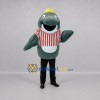 Custom Gray and Red Sea Animal Mascot Costume Adult Full Body Suit for Aquarium Events Custom Gray and Red Sea Animal Mascot Costume Adult Full Body Suit for Aquarium Events