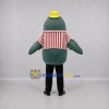 Custom Gray and Red Sea Animal Mascot Costume Adult Full Body Suit for Aquarium Events Custom Gray and Red Sea Animal Mascot Costume Adult Full Body Suit for Aquarium Events