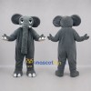 Custom Gray Elephant Mascot Costume Adult Full Body Suit for Wildlife Events Custom Gray Elephant Mascot Costume Adult Full Body Suit for Wildlife Events