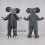 Custom Gray Elephant Mascot Costume Adult Full Body Suit for Wildlife Events