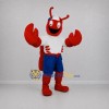 Custom Red and Blue Lobster Mascot Costume Adult Full Body Suit for Seafood Festivals Custom Red and Blue Lobster Mascot Costume Adult Full Body Suit for Seafood Festivals