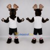Custom Brown and White Moose Mascot Costume Adult Full Body Suit for Sports Events Custom Brown and White Moose Mascot Costume Adult Full Body Suit for Sports Events