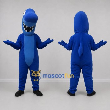 Custom Blue Shark Mascot Costume Adult Full Body Suit for Aquarium Events