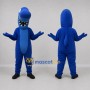 Custom Blue Shark Mascot Costume Adult Full Body Suit for Aquarium Events