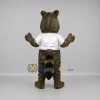 Custom Brown and White Raccoon Mascot Costume Adult Full Body Suit for Wildlife Events Custom Brown and White Raccoon Mascot Costume Adult Full Body Suit for Wildlife Events