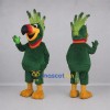 Custom Green and Yellow Tropical Bird Mascot Costume Adult Full Body Suit for Summer Events Custom Green and Yellow Tropical Bird Mascot Costume Adult Full Body Suit for Summer Events