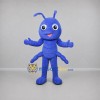 Custom Blue Ant Mascot Costume Adult Full Body Suit for Science Events Custom Blue Ant Mascot Costume Adult Full Body Suit for Science Events