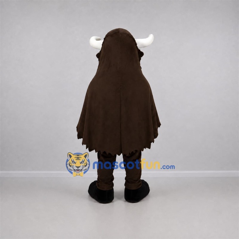 Custom Brown Bull Mascot Costume Adult Full Body Suit for Farm Events Custom Brown Bull Mascot Costume Adult Full Body Suit for Farm Events
