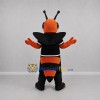 Custom Orange and Black Wasp Mascot Costume Adult Full Body Suit for Sports Events Custom Orange and Black Wasp Mascot Costume Adult Full Body Suit for Sports Events