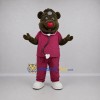 Custom Brown and Burgundy Doctor Bear Mascot Costume Adult Full Body Suit for Health Events Custom Brown and Burgundy Doctor Bear Mascot Costume Adult Full Body Suit for Health Events