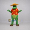 Custom Green and Orange Crocodile Mascot Costume Adult Full Body Suit for Summer Events Custom Green and Orange Crocodile Mascot Costume Adult Full Body Suit for Summer Events